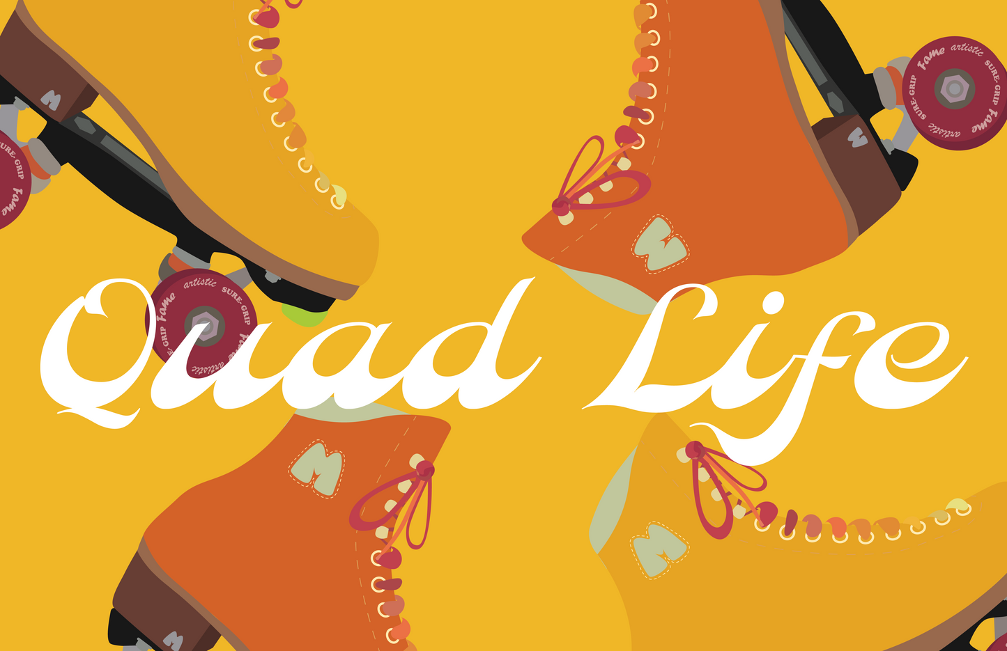 SEPTEMBER RELEASE: Quad Life Print