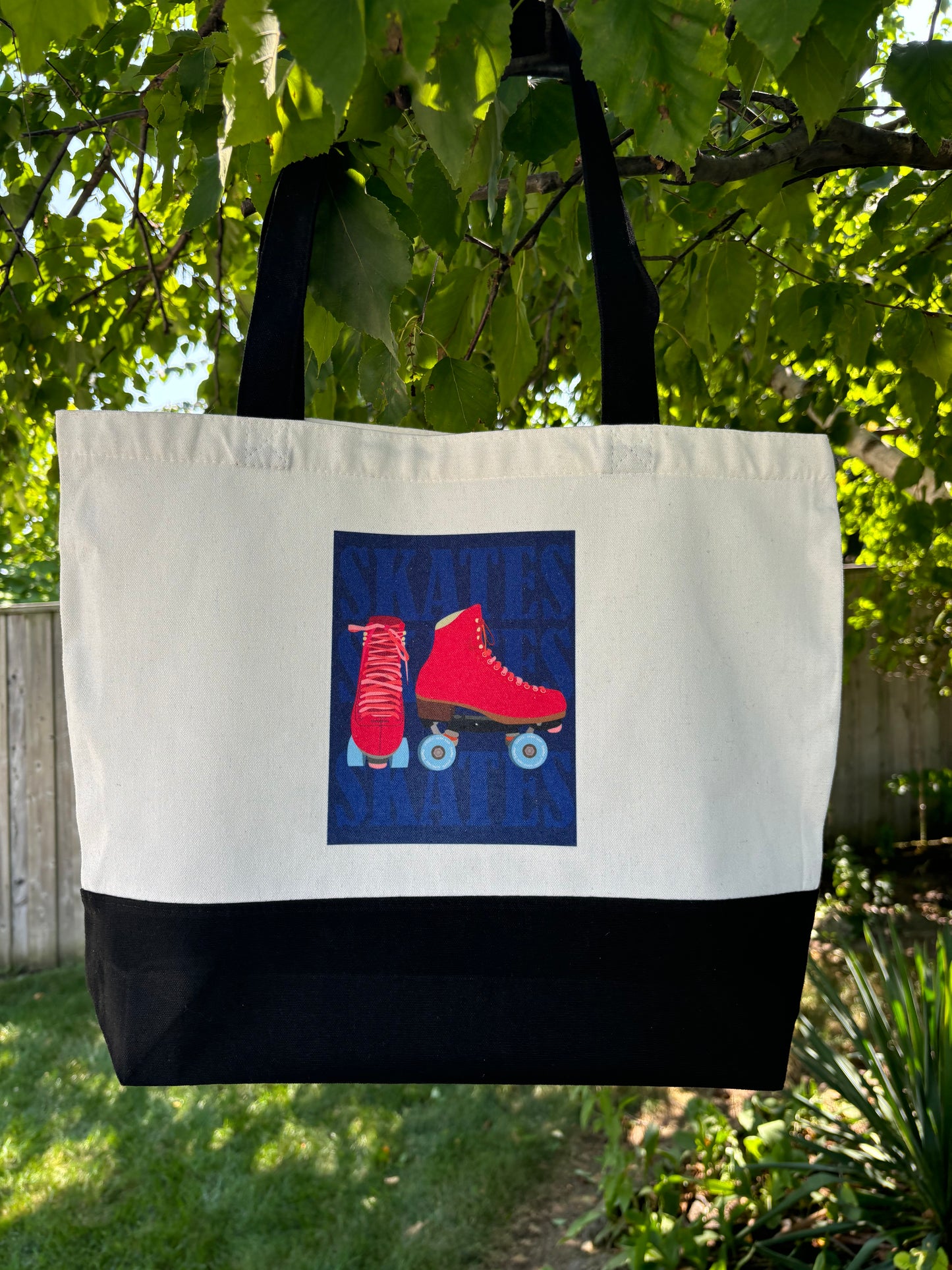 Double The Fun (pink& blue) Tote Bag