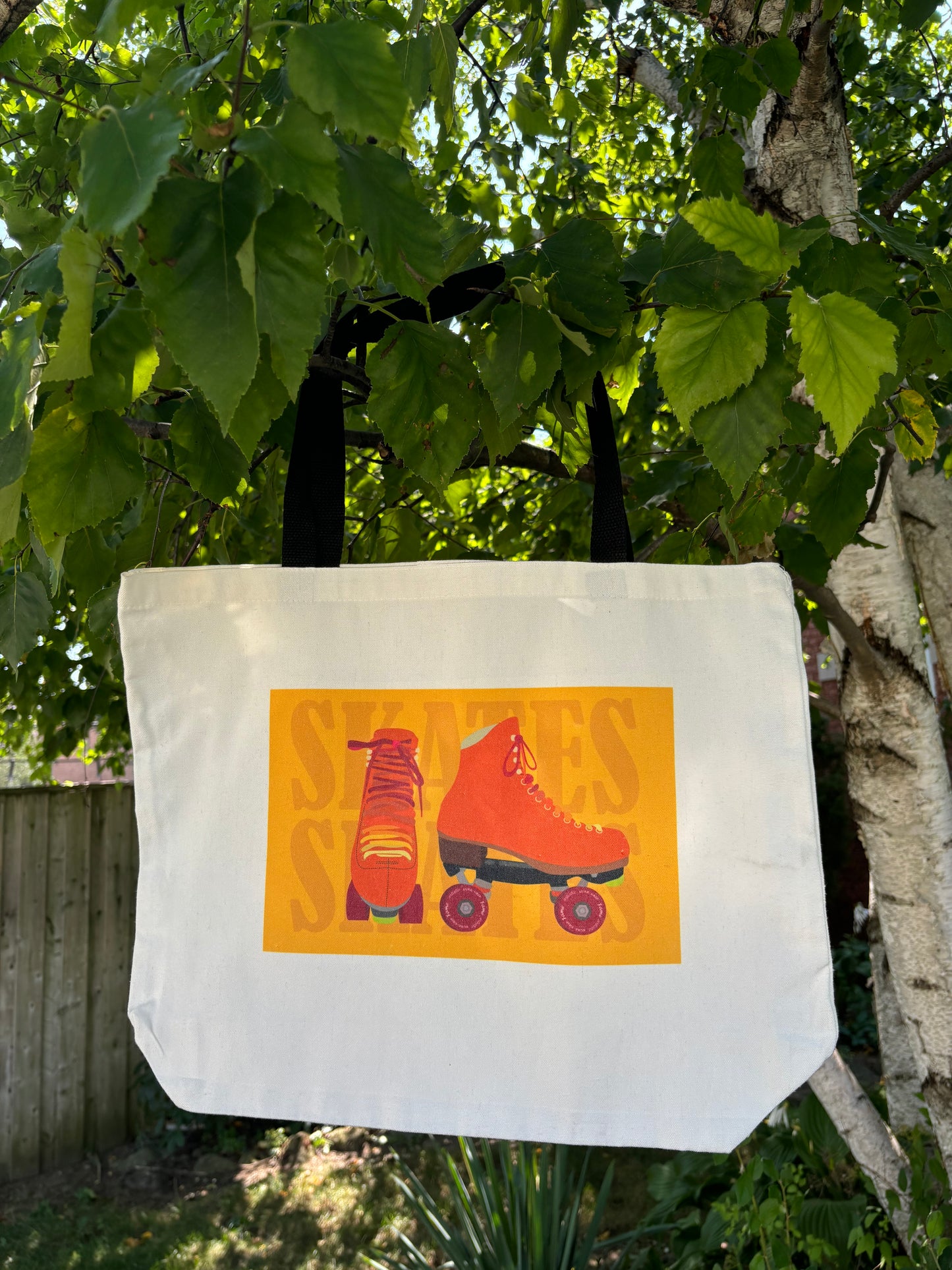 Double The Fun (orange) Tote Bag