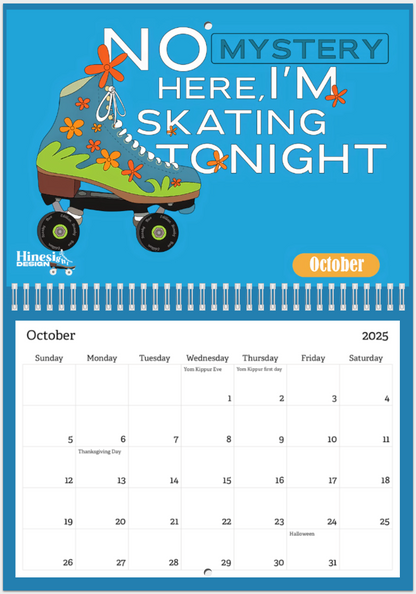 Rollerskate Calendar